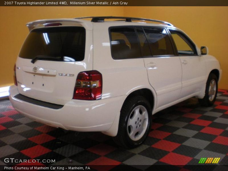 Millenium Silver Metallic / Ash Gray 2007 Toyota Highlander Limited 4WD