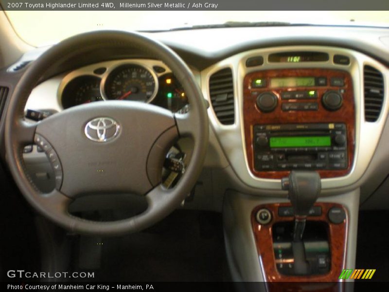 Millenium Silver Metallic / Ash Gray 2007 Toyota Highlander Limited 4WD
