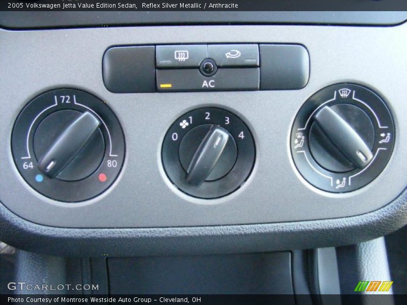 Reflex Silver Metallic / Anthracite 2005 Volkswagen Jetta Value Edition Sedan