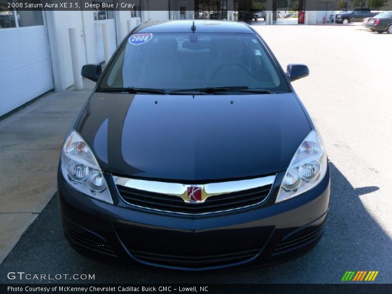 Deep Blue / Gray 2008 Saturn Aura XE 3.5