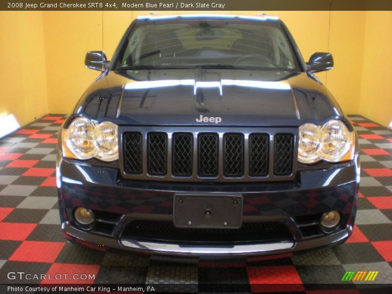 Modern Blue Pearl / Dark Slate Gray 2008 Jeep Grand Cherokee SRT8 4x4
