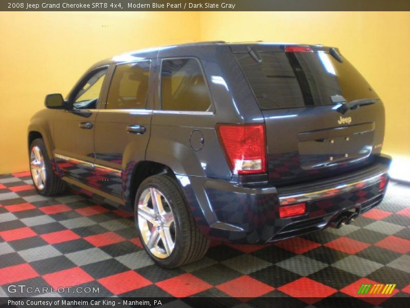 Modern Blue Pearl / Dark Slate Gray 2008 Jeep Grand Cherokee SRT8 4x4