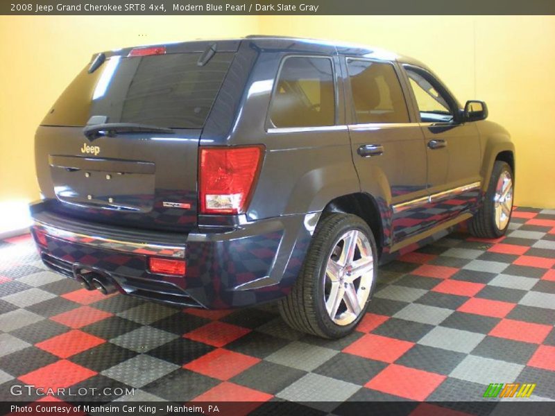 Modern Blue Pearl / Dark Slate Gray 2008 Jeep Grand Cherokee SRT8 4x4