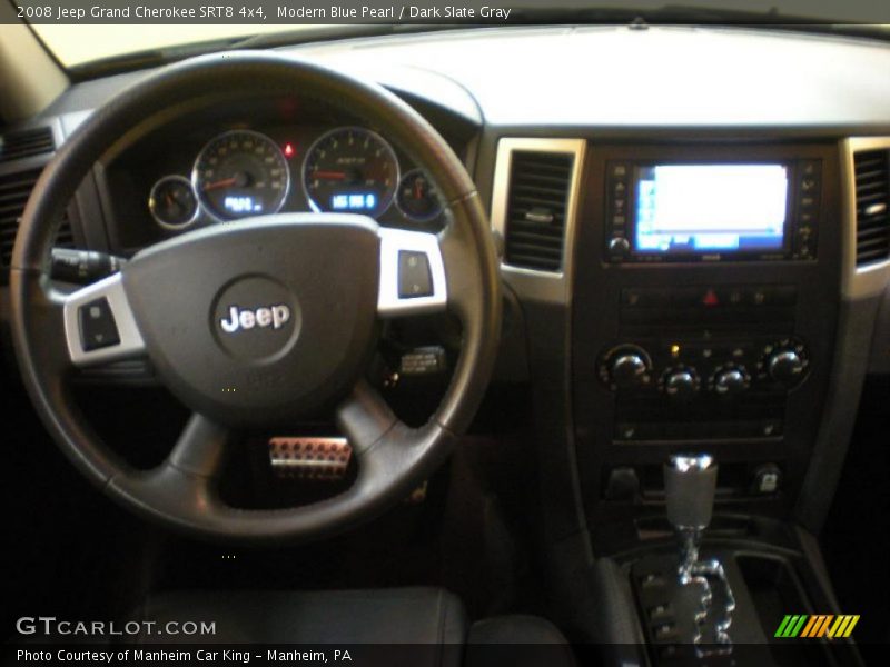 Modern Blue Pearl / Dark Slate Gray 2008 Jeep Grand Cherokee SRT8 4x4