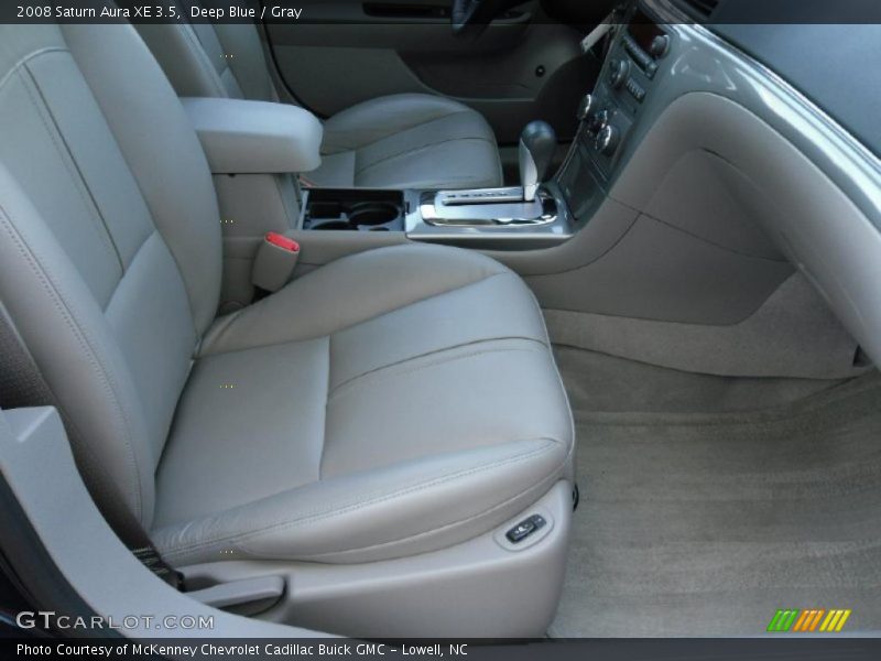 Deep Blue / Gray 2008 Saturn Aura XE 3.5