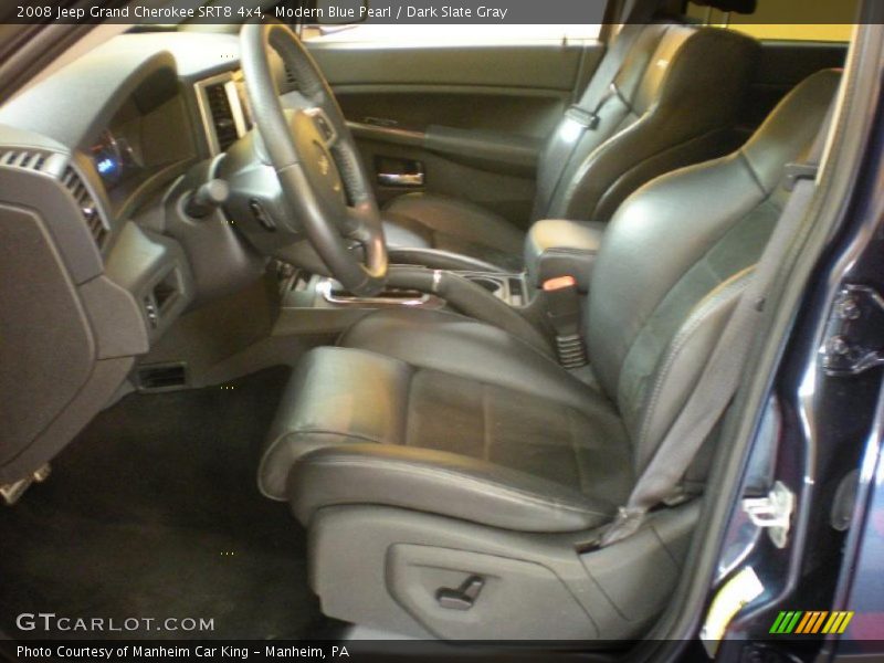 Modern Blue Pearl / Dark Slate Gray 2008 Jeep Grand Cherokee SRT8 4x4