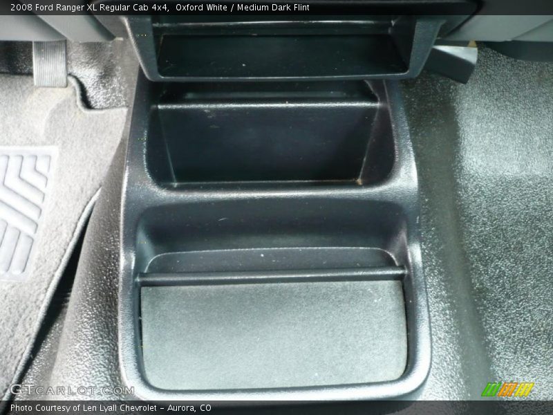 Oxford White / Medium Dark Flint 2008 Ford Ranger XL Regular Cab 4x4