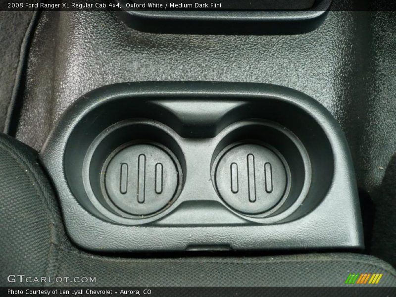 Oxford White / Medium Dark Flint 2008 Ford Ranger XL Regular Cab 4x4