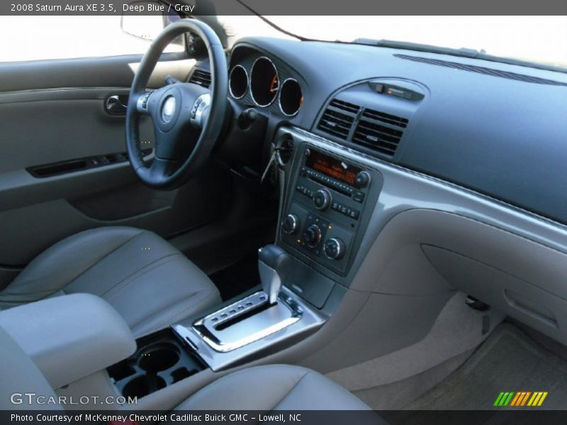 Deep Blue / Gray 2008 Saturn Aura XE 3.5
