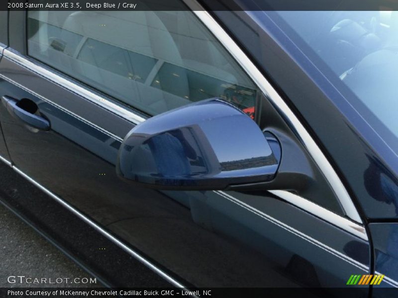 Deep Blue / Gray 2008 Saturn Aura XE 3.5
