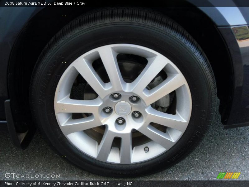 Deep Blue / Gray 2008 Saturn Aura XE 3.5