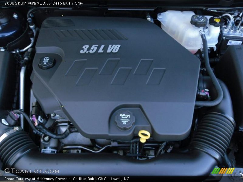 Deep Blue / Gray 2008 Saturn Aura XE 3.5