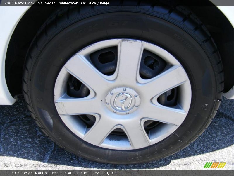 Whitewater Pearl Mica / Beige 2006 Mazda MAZDA3 i Sedan
