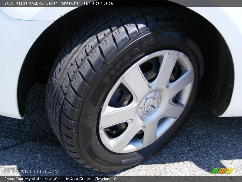 Whitewater Pearl Mica / Beige 2006 Mazda MAZDA3 i Sedan