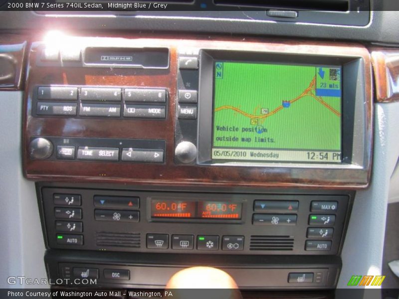 Midnight Blue / Grey 2000 BMW 7 Series 740iL Sedan