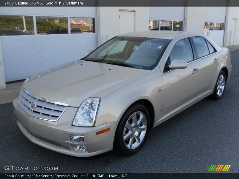 Gold Mist / Cashmere 2007 Cadillac STS V6