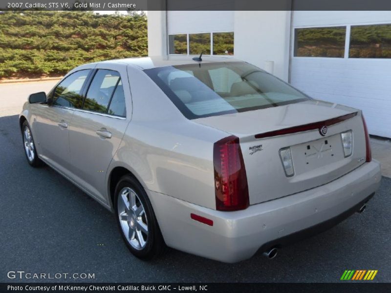 Gold Mist / Cashmere 2007 Cadillac STS V6