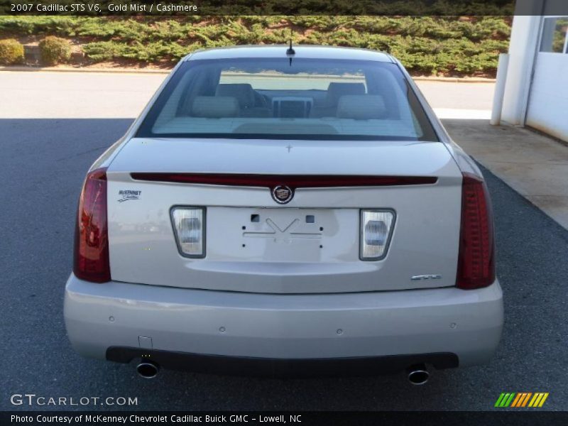 Gold Mist / Cashmere 2007 Cadillac STS V6