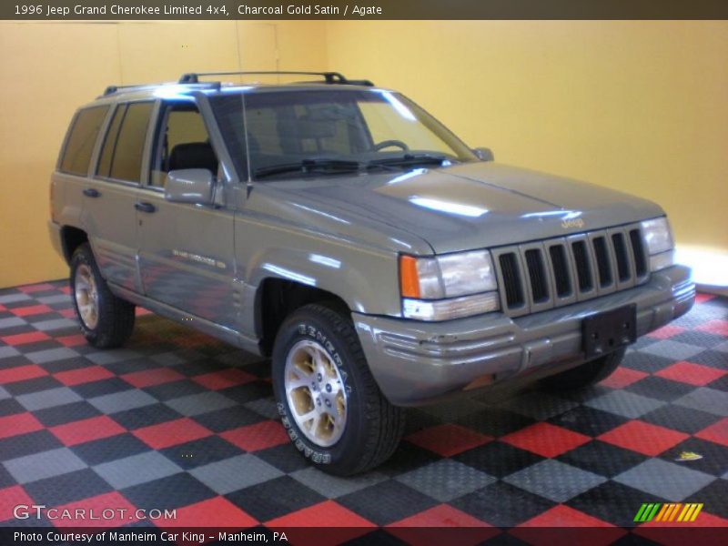 Charcoal Gold Satin / Agate 1996 Jeep Grand Cherokee Limited 4x4