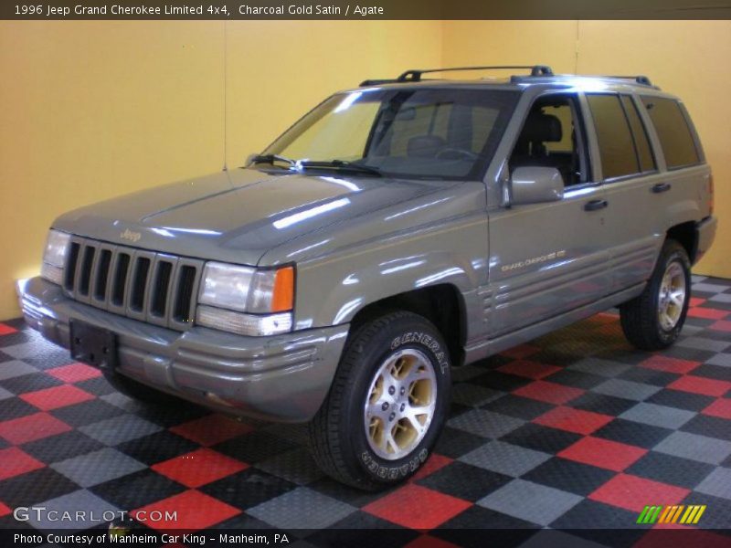 Charcoal Gold Satin / Agate 1996 Jeep Grand Cherokee Limited 4x4