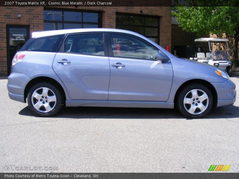 Cosmic Blue Metallic / Dark Charcoal 2007 Toyota Matrix XR