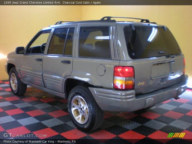 Charcoal Gold Satin / Agate 1996 Jeep Grand Cherokee Limited 4x4