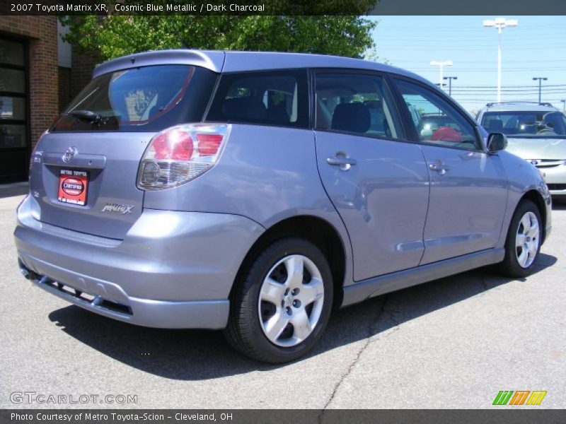Cosmic Blue Metallic / Dark Charcoal 2007 Toyota Matrix XR