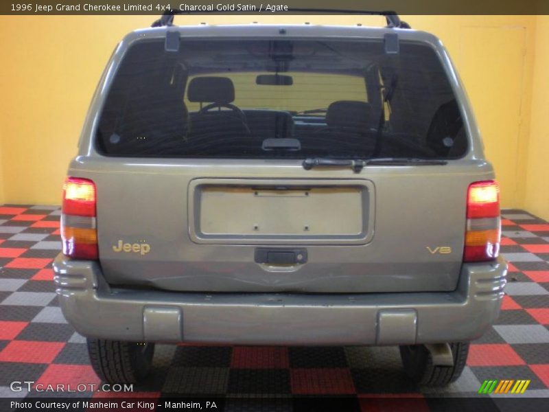Charcoal Gold Satin / Agate 1996 Jeep Grand Cherokee Limited 4x4