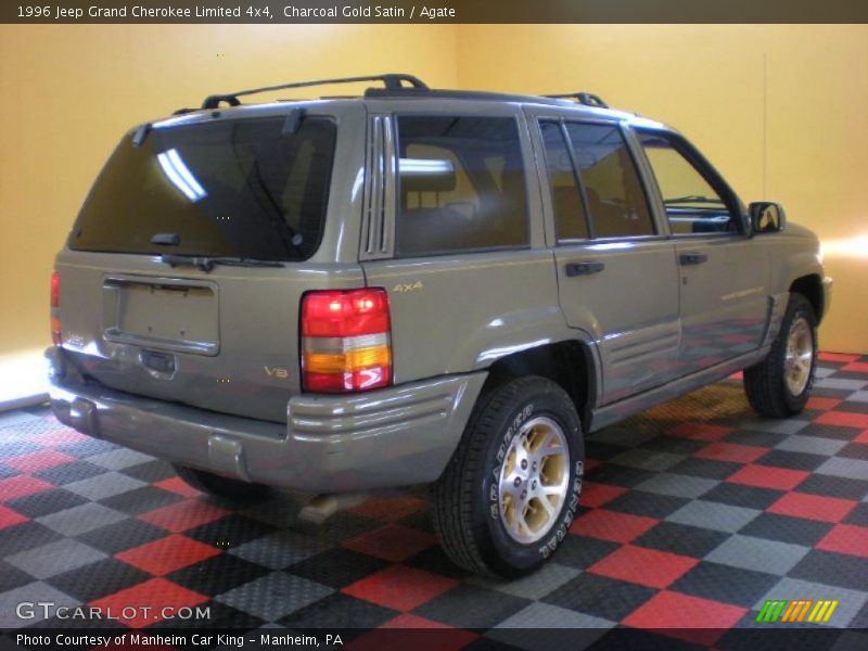 Charcoal Gold Satin / Agate 1996 Jeep Grand Cherokee Limited 4x4