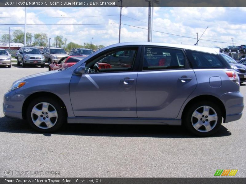 Cosmic Blue Metallic / Dark Charcoal 2007 Toyota Matrix XR