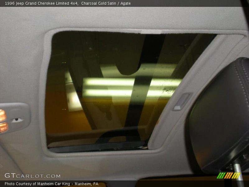 Charcoal Gold Satin / Agate 1996 Jeep Grand Cherokee Limited 4x4