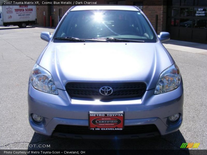 Cosmic Blue Metallic / Dark Charcoal 2007 Toyota Matrix XR