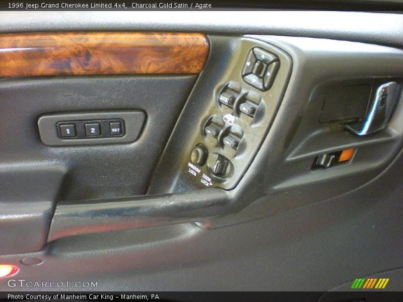 Charcoal Gold Satin / Agate 1996 Jeep Grand Cherokee Limited 4x4