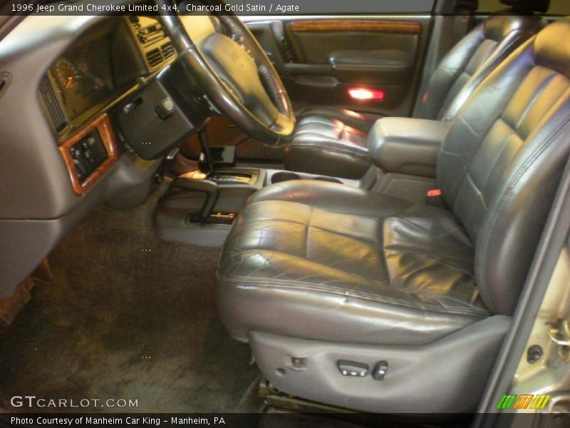 Charcoal Gold Satin / Agate 1996 Jeep Grand Cherokee Limited 4x4