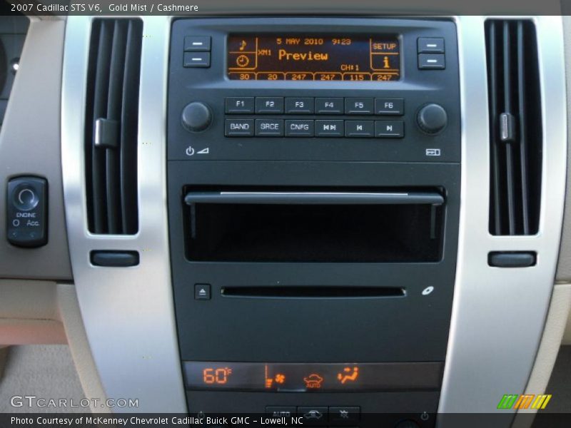 Gold Mist / Cashmere 2007 Cadillac STS V6