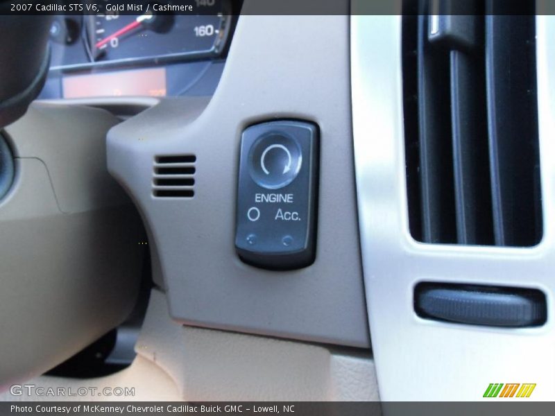 Gold Mist / Cashmere 2007 Cadillac STS V6