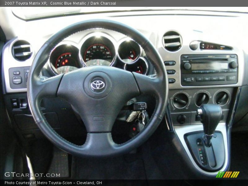 Cosmic Blue Metallic / Dark Charcoal 2007 Toyota Matrix XR