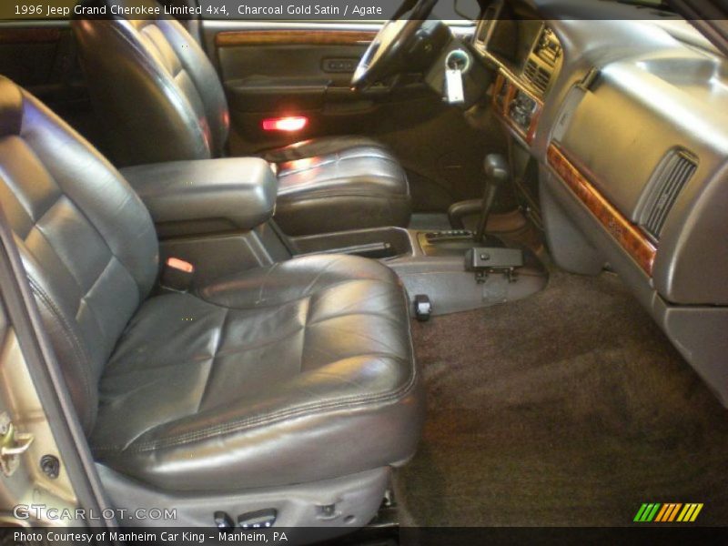 Charcoal Gold Satin / Agate 1996 Jeep Grand Cherokee Limited 4x4