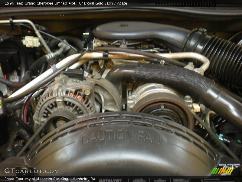 Charcoal Gold Satin / Agate 1996 Jeep Grand Cherokee Limited 4x4