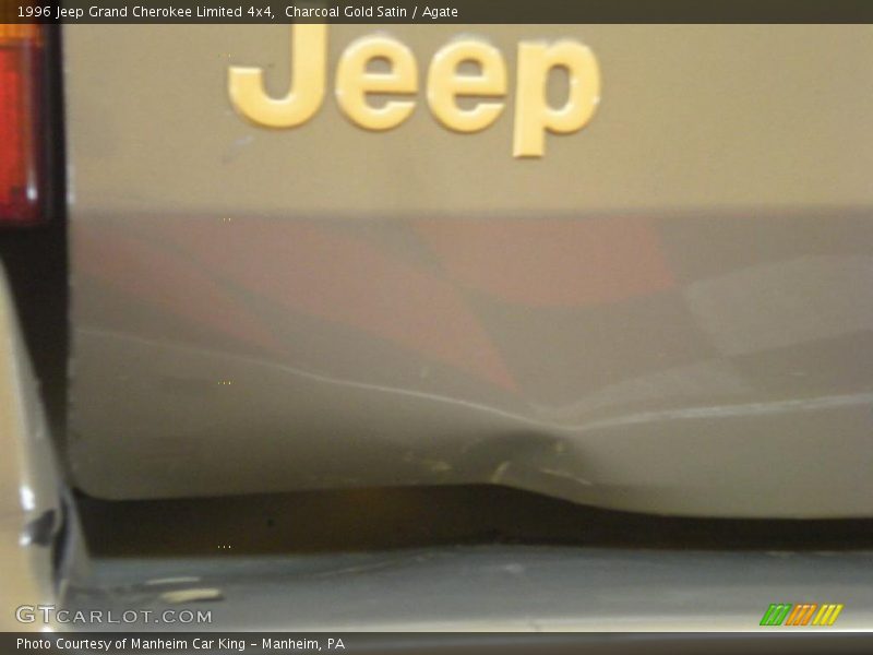 Charcoal Gold Satin / Agate 1996 Jeep Grand Cherokee Limited 4x4