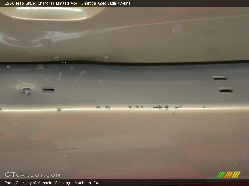 Charcoal Gold Satin / Agate 1996 Jeep Grand Cherokee Limited 4x4