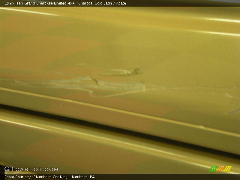 Charcoal Gold Satin / Agate 1996 Jeep Grand Cherokee Limited 4x4