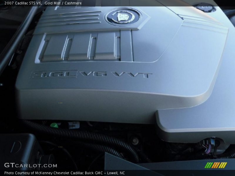 Gold Mist / Cashmere 2007 Cadillac STS V6