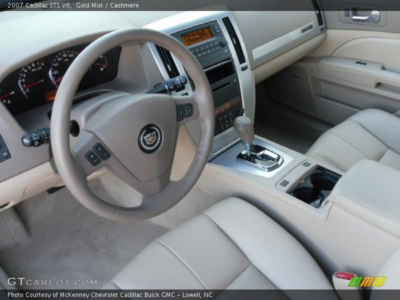 Gold Mist / Cashmere 2007 Cadillac STS V6