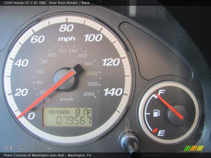 Silver Moss Metallic / Black 2006 Honda CR-V EX 4WD