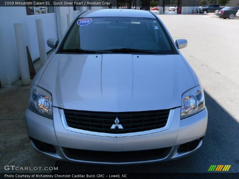 Quick Silver Pearl / Medium Gray 2009 Mitsubishi Galant ES