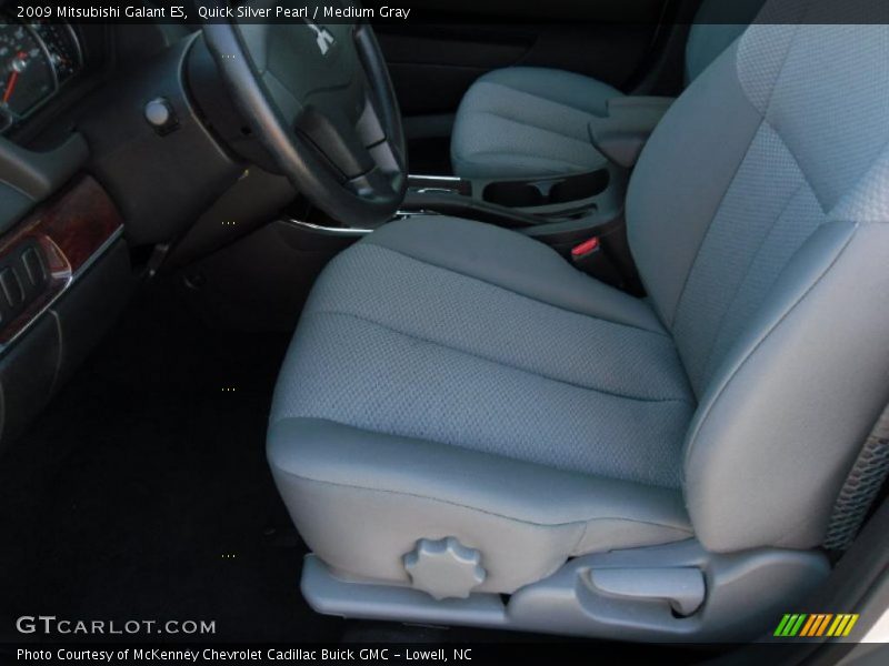 Quick Silver Pearl / Medium Gray 2009 Mitsubishi Galant ES