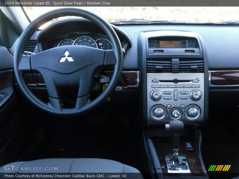 Quick Silver Pearl / Medium Gray 2009 Mitsubishi Galant ES