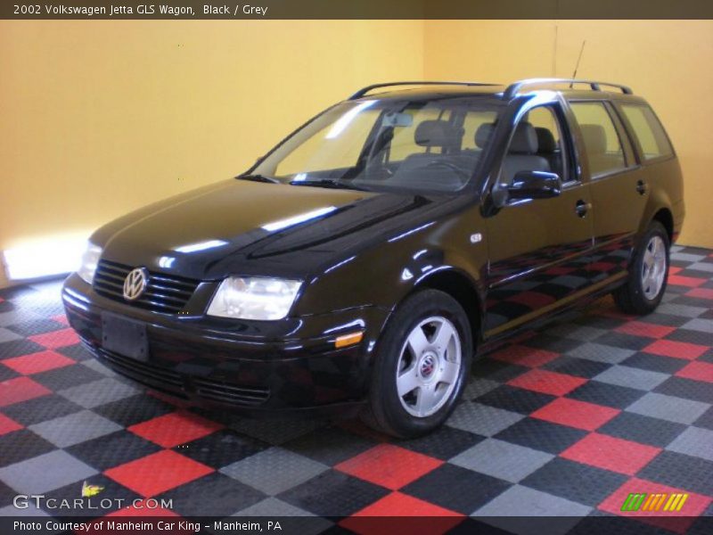 Black / Grey 2002 Volkswagen Jetta GLS Wagon