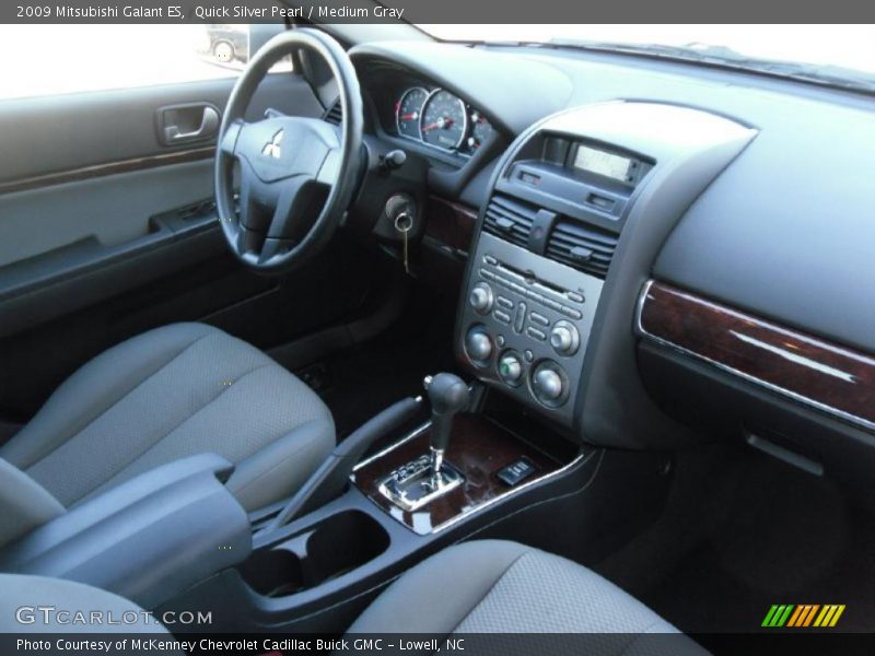 Quick Silver Pearl / Medium Gray 2009 Mitsubishi Galant ES